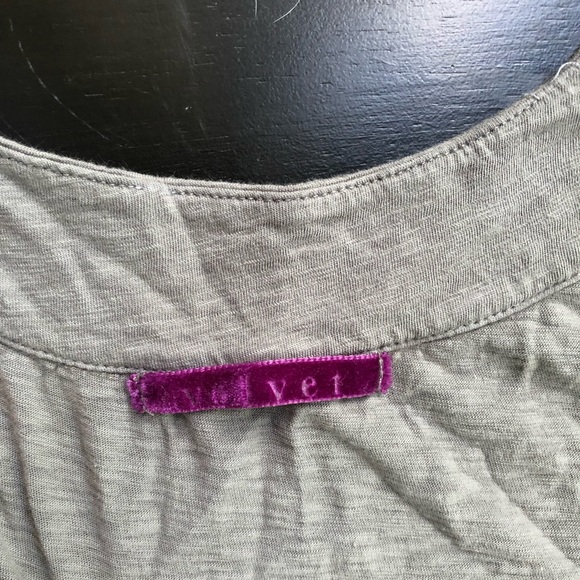 Gray Velvet top - Picture 3 of 4